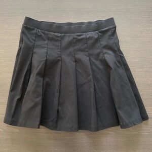 Originality Black Pleated Skirt Womens Medium